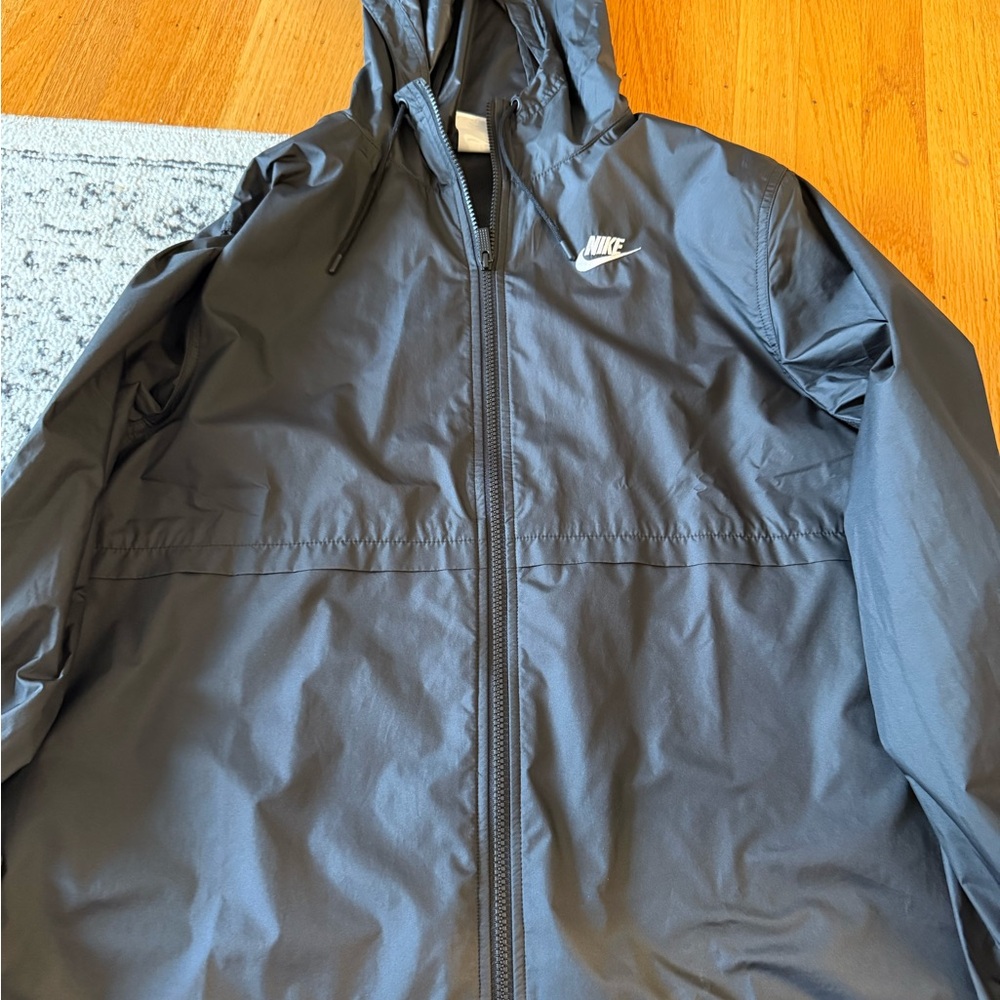 Nike Charcoal Hooded Jacket